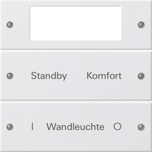 Gira Wippenset 2-fach beschr. Sys 55 reinweiß 221227
