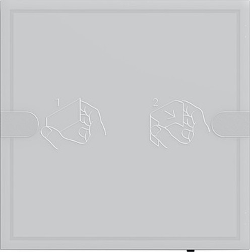 Gira KNX Tastsensor 4 Komf. 1-fach TS4 anthr. 5001028