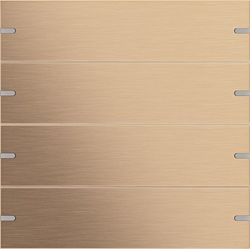 Gira Wippenset 4-fach Tastsen.4 TS4 Bronze 502438