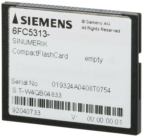 Siemens Dig.Industr. Compactflashcard 1Gb 6FC5313-5AG00-0AA1 Siemens Dig.Industr. Compactflashcard 1Gb 6FC5313-5AG00-0AA1