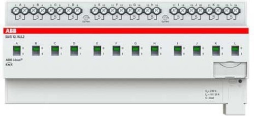 ABB Stotz S&J Schaltaktor 12fach, 16A, C-Last SA/S12.16.5.2