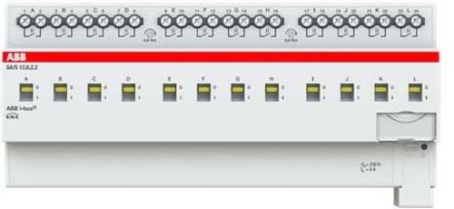ABB Stotz S&J Schaltaktor 12fach, 6A, REG SA/S12.6.2.2