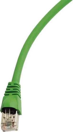 Telegärtner Patchkabel S/FTP 6A gn 0,5m 100007965