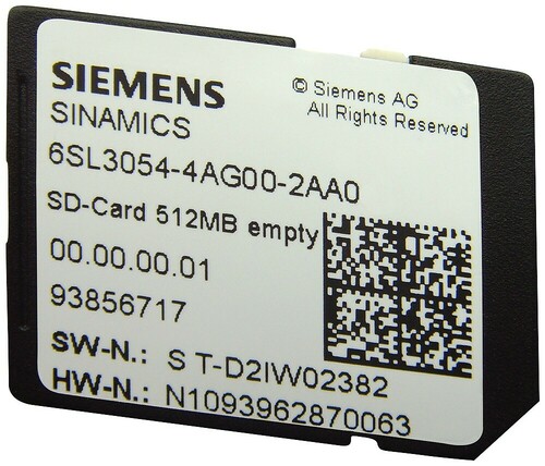 Siemens Dig.Industr. Sinamics G120 Multikarte V4.7 SP9 HF1 6SL3054-7TE00-2BA0 Siemens Dig.Industr. Sinamics G120 Multikarte V4.7 SP9 HF1 6SL3054-7TE00-2BA0
