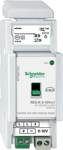 Schneider Electric Steuereinheit 0-10 V REG-K/1fach MTN647091