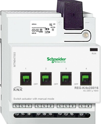 Schneider Electric Schaltaktor REG-K/4x230/16 MTN647593