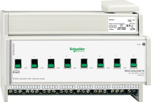 Schneider Electric Schaltaktor REG-K/8x230/16 MTN647893