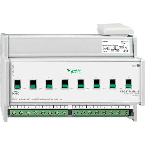 Schneider Electric Schaltaktor REG-K/8x230/16 MTN647895