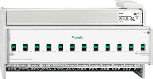 Schneider Electric Schaltaktor REG-K/12x230/16 MTN648493