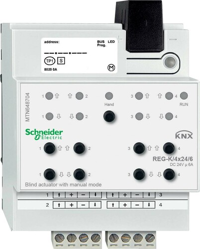 Schneider Electric Jalousieaktor REG-K/4x24/6 MTN648704