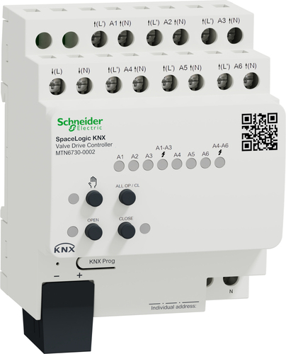 Schneider Electric Ventilantriebsaktor SpaceLogic KNX MTN6730-0002