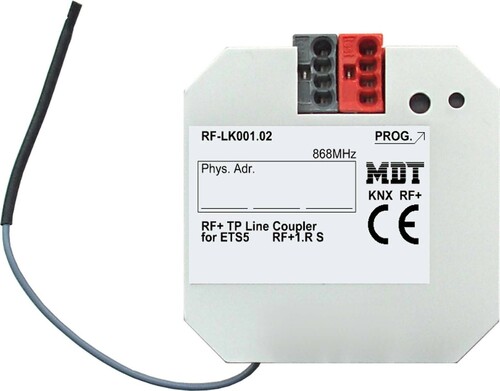 MDT technologies KNX RF+Funk Linienkoppler UP RF-LK001.02