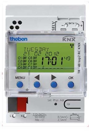 Somfy Digitale KNX Zeitschaltuhr m.Jahres/AstroProgr. 1870941