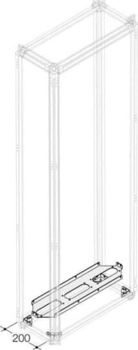 Striebel&John Bodenblech f. EV-Flansche 5-feldbreit, T 300mm PBWF1226A