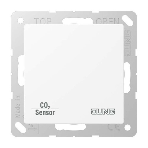 Jung KNX-CO2-Sensor schneeweiß matt CO2 A 2178 BF WWM