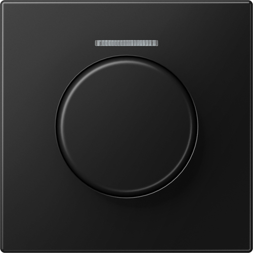 Jung Abdeckung mit Lichtleiter graphitschwarz matt LS 1940 KO5 SWM