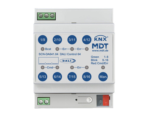 MDT technologies DALI Control 64 Gateway 4TE, REG SCN-DA641.04