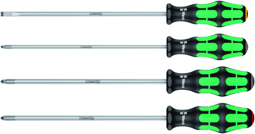 Wera Werk Schraubendrehersatz Kraftform Plus 335/350/355/4 Wera Werk Schraubendrehersatz Kraftform Plus 335/350/355/4