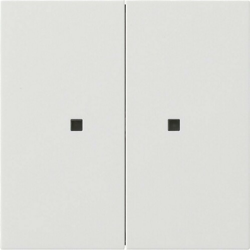 Gira KNX RF Bedienaufsatz 2-f. Reinweiß 5107112