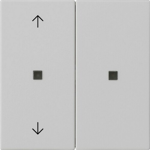 Gira KNX RF Bedienaufsatz 2-f. Grau 5108015