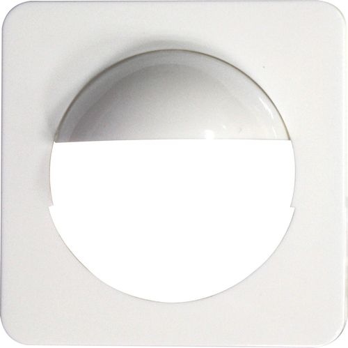 BEG Brück Electronic Zentralplatte 56x56 reinweiß glänz. 35127