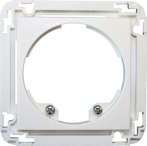 BEG Brück Electronic Zentralplatte 45x45 reinweiß 38946