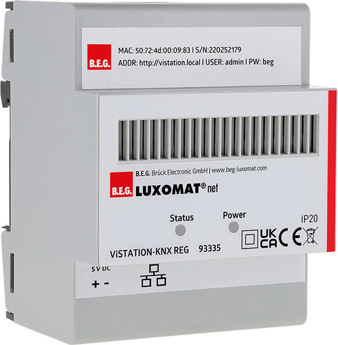 BEG Brück Electronic Virtual Interface Station KNX 93335