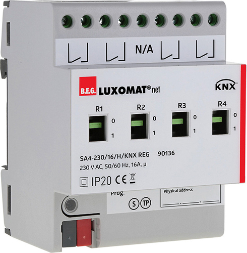 BEG Brück Electronic Schaltaktor SA4-230/16H/KNXREGgr