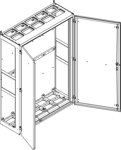 ABN Standgehäuse geerdet IP55 NS512EB
