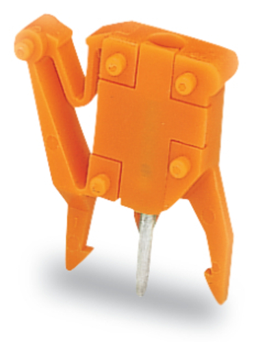 WAGO GmbH & Co. KG Prüfadapter 1-polig,orange 249-115