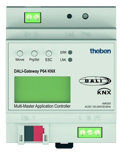 Theben Application-Controller Multi-Master DALI Gateway P64 KNX