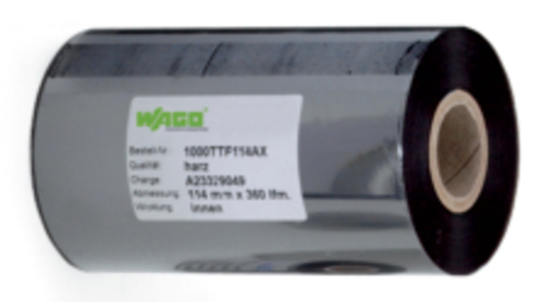 WAGO GmbH & Co. KG Thermotransferfarbband schwarz 258-150
