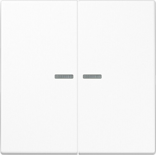 Jung KNX RF Taster 2-fach ch Duroplast, Serie LS LS 10921 ST RF WW