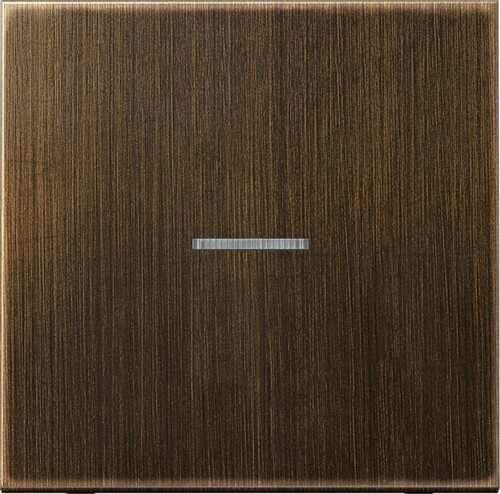 Jung KNX RF Taster 1-fach ch neutral, Messing ME 10911 ST RF AT