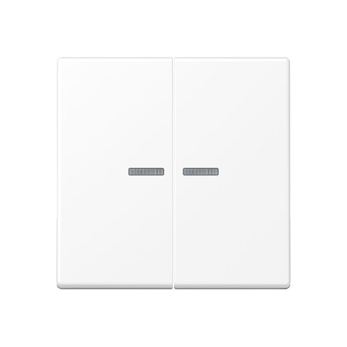 Jung KNX RF Taster 2-fach ch Thermoplast lackiert A 10921 ST RF BF WWM