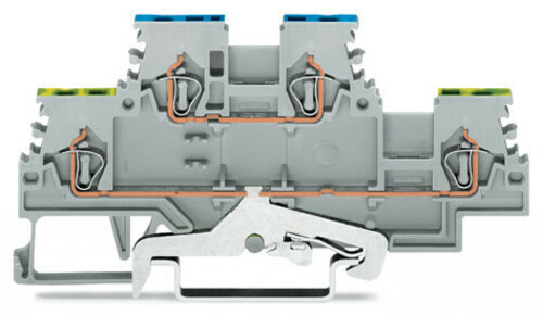 WAGO GmbH & Co. KG Doppelstockklemme 1,5 mm²,grau 279-527