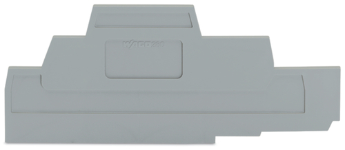 WAGO GmbH & Co. KG Abschluss-u.Zwischenplatte 2,5 mm dick,grau 280-305