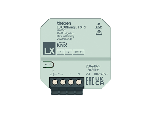 Theben 1-fach Funk-Ak LUXORliving E1 S RF