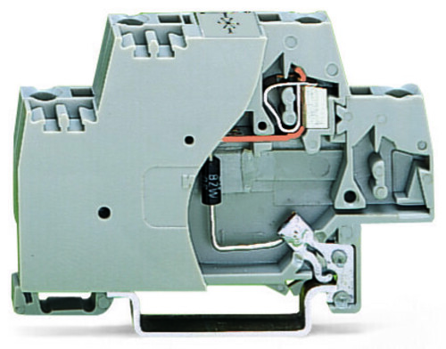 WAGO GmbH & Co. KG Bauelementklemme auf Tragschiene,grau 280-502/281-591 WAGO GmbH & Co. KG Bauelementklemme auf Tragschiene,grau 280-502/281-591