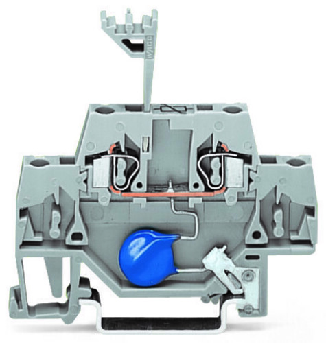 WAGO GmbH & Co. KG Bauelementklemme mit Varistor,grau 280-502/281-611 WAGO GmbH & Co. KG Bauelementklemme mit Varistor,grau 280-502/281-611