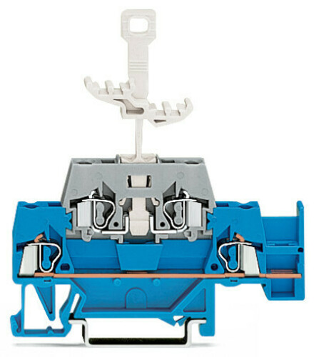 WAGO GmbH & Co. KG Doppelstockklemme blau/grau 280-526