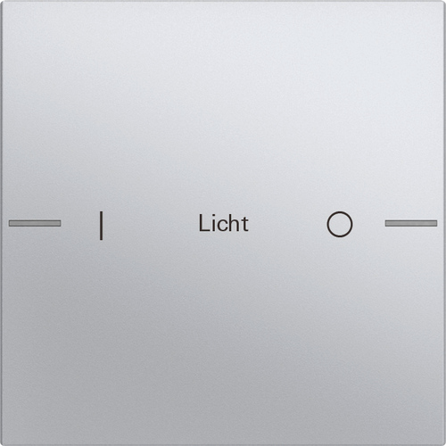 Gira Wippenset 1-fach indiv. Tastsensor Alu 576126