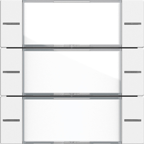 Gira Wippenset 3-fach BSF Tastsensor Reinweiß 577327