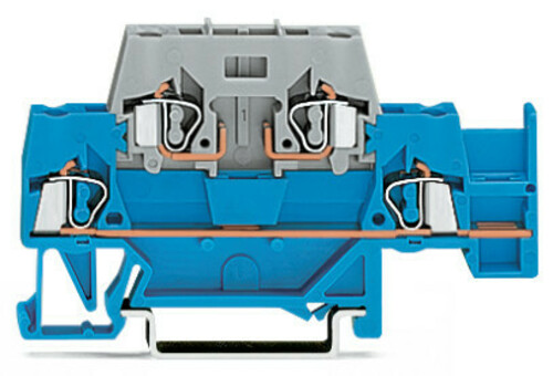 WAGO GmbH & Co. KG Doppelstockklemme grau/grau 280-891