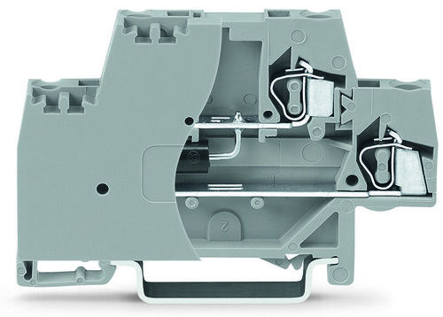 WAGO GmbH & Co. KG Bauelementklemme Abschlussplatte,grau 280-944/281-592