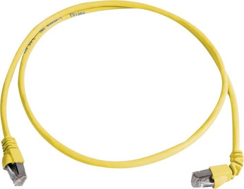 Telegärtner Patchkabel S/FTP 6A gb 0,5m 1x90Grd 100008018