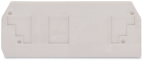 WAGO GmbH & Co. KG Abschluss-u.Zwischenplatte lichtgrau 283-330 WAGO GmbH & Co. KG Abschluss-u.Zwischenplatte lichtgrau 283-330