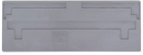WAGO GmbH & Co. KG Trennwand 2mm überstehend,grau 283-351 WAGO GmbH & Co. KG Trennwand 2mm überstehend,grau 283-351