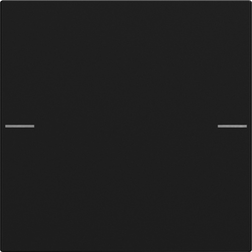 Gira Wippenset 1-fach Tastsens.4 Schwarz m 5751005