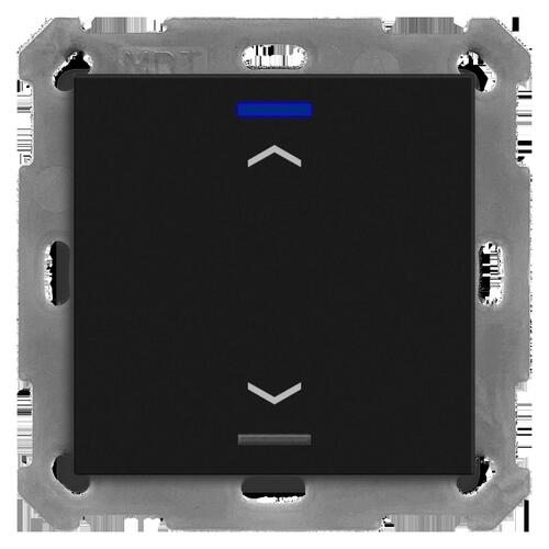 MDT technologies KNX Taster Light 55 1-fach RGBW,swmatt,Jalousie BE-TAL550106.A1